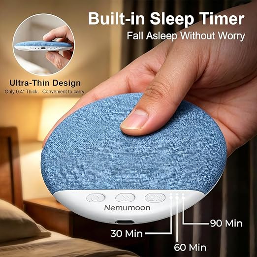 Under Pillow Sleep Speaker, Bedside Pillow‑Top Sound System Speaker for Better Sleep