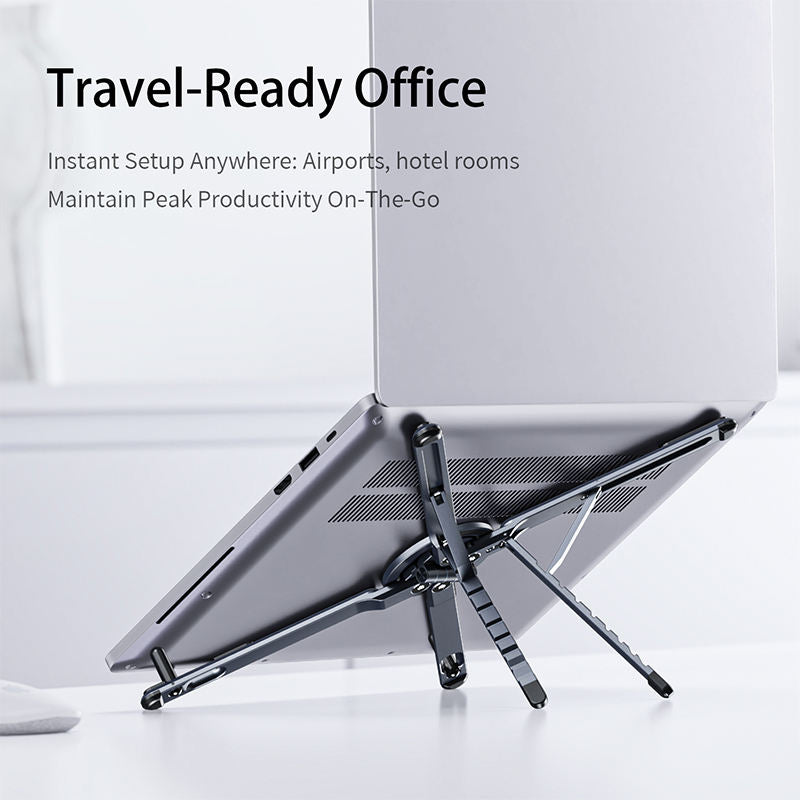 4-in-1 Aluminum Magnetic Lay Flat Phone Tripod Stand