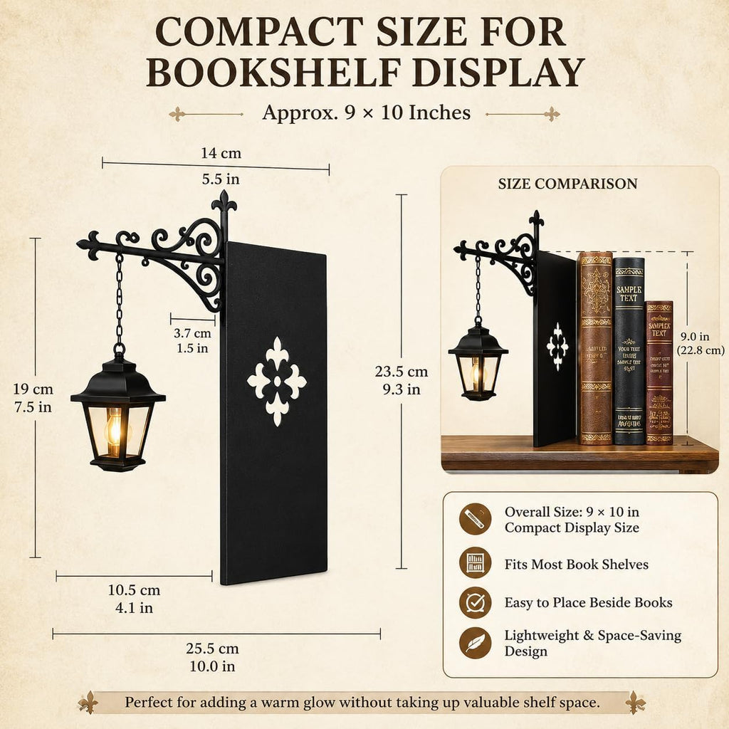 Bookshelf Clip‑on Ambient Light