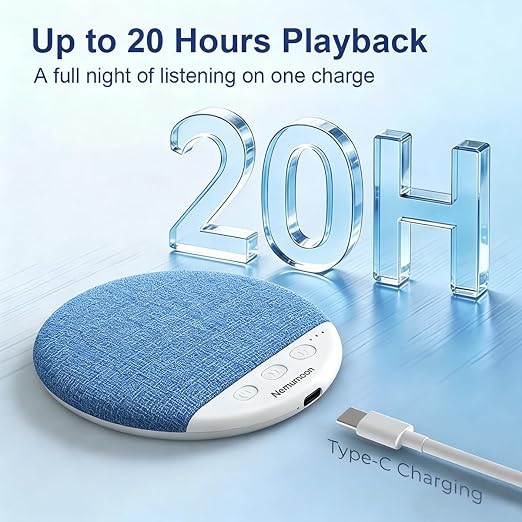 Under Pillow Sleep Speaker, Bedside Pillow‑Top Sound System Speaker for Better Sleep