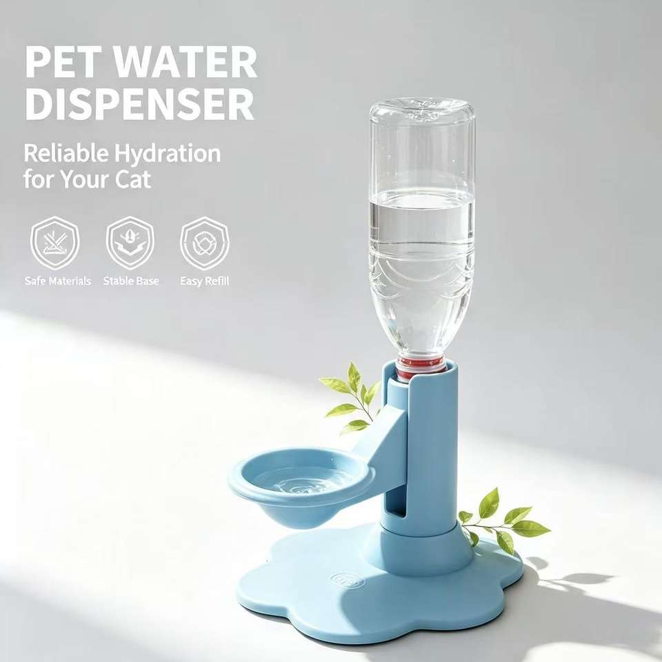 Adjustable Automatic Pet Water Fountain, Multi‑Flow Circulating Water Dispenser for Cats & Small Dogs
