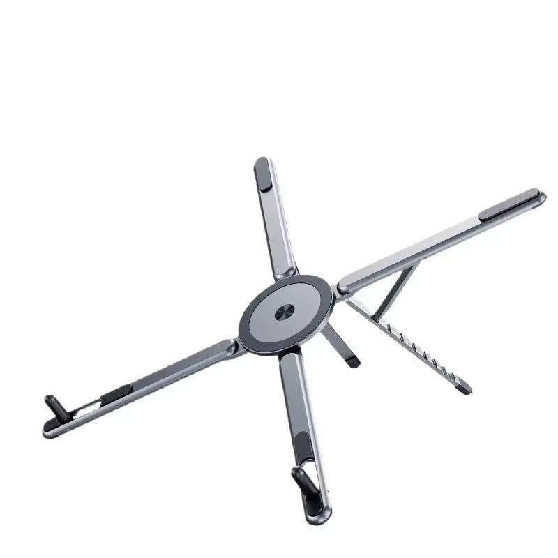 4-in-1 Aluminum Magnetic Lay Flat Phone Tripod Stand