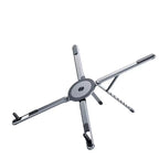 4-in-1 Aluminum Magnetic Lay Flat Phone Tripod Stand